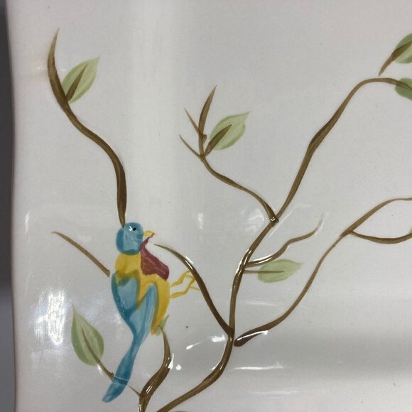 Pier One  ‘Robin’ Square Platter Replacement  Plate Soft Scallop Edge-11” - Picture 2 of 7